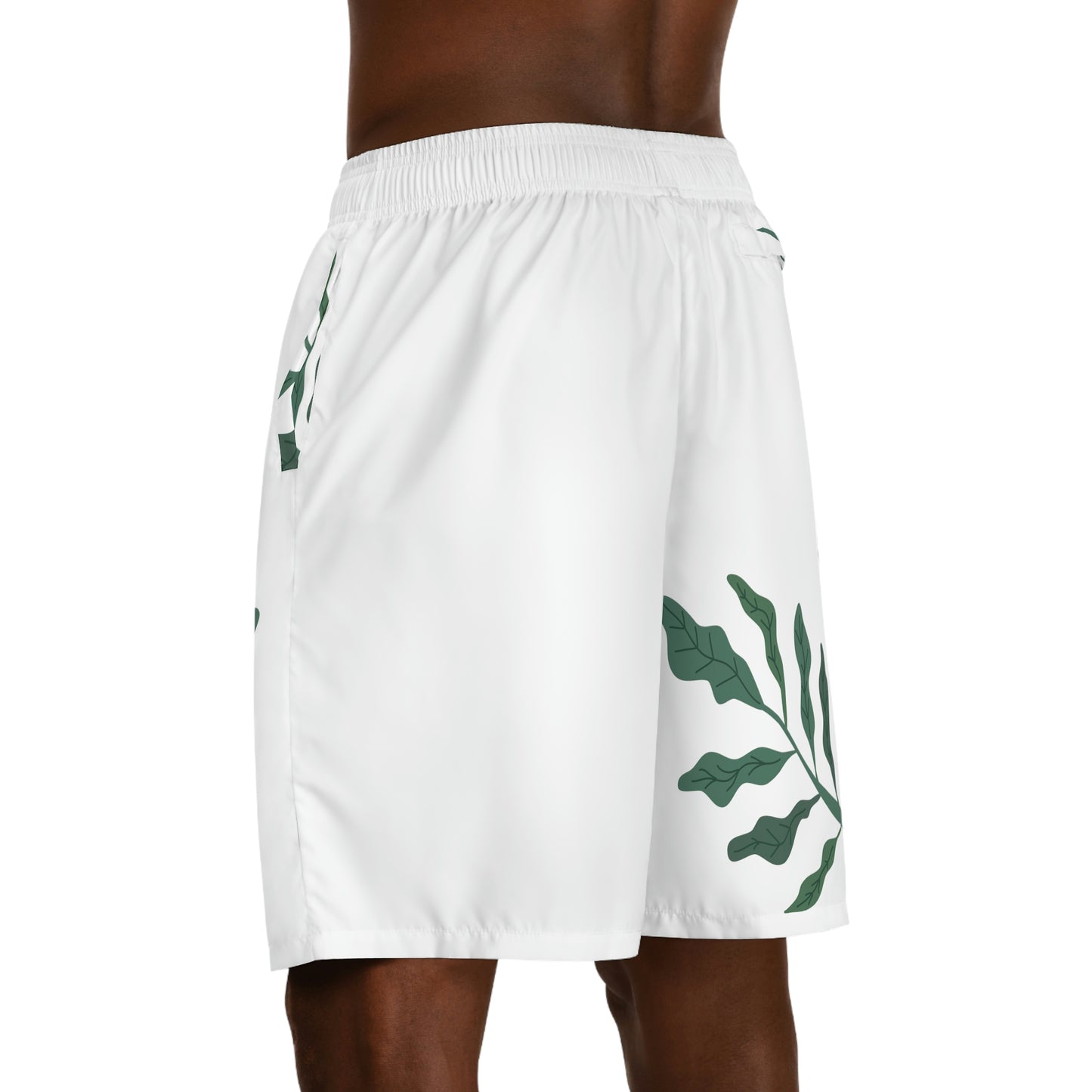 Leaf Design - Men's Jogger Shorts