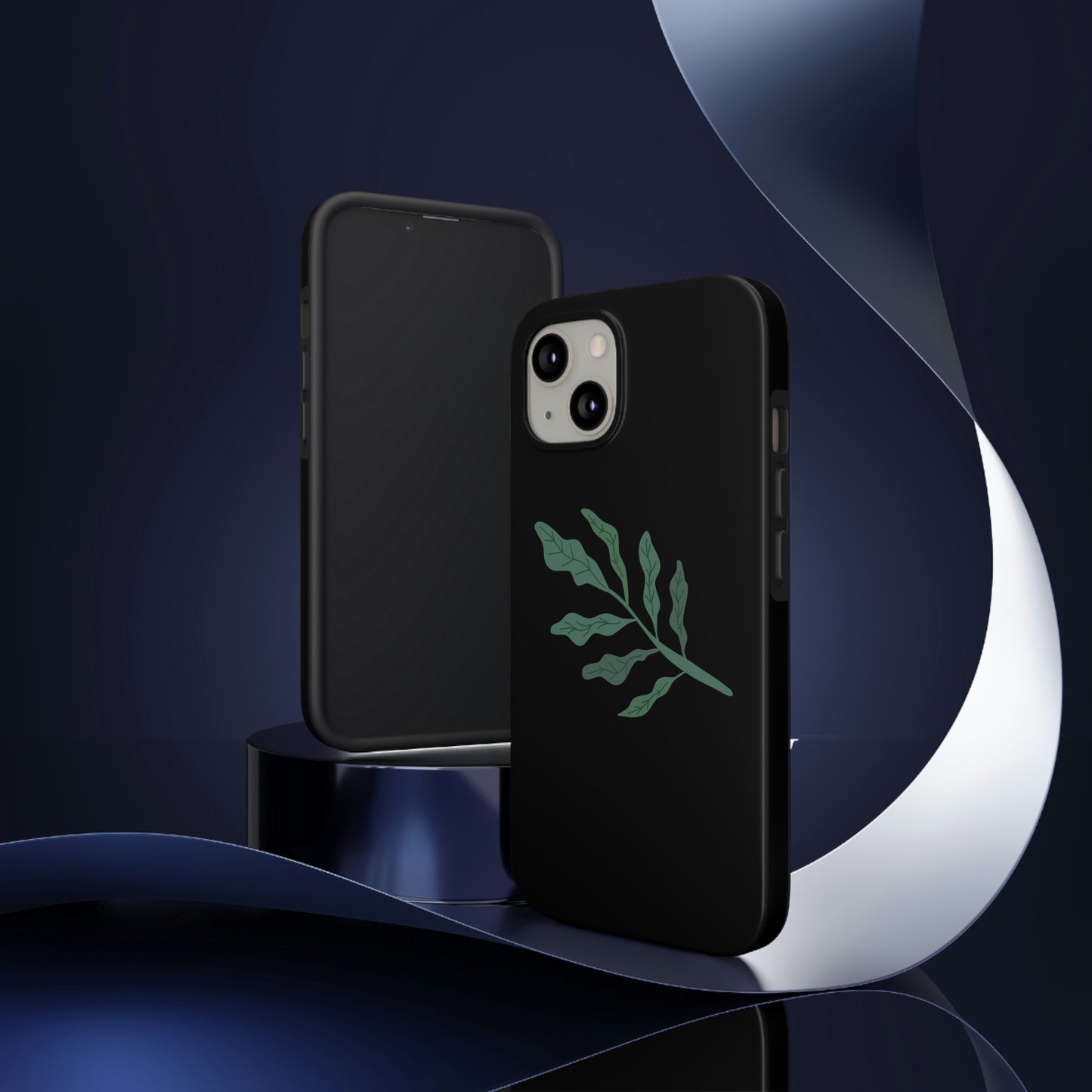 Leaf Design- Tough Phone Case