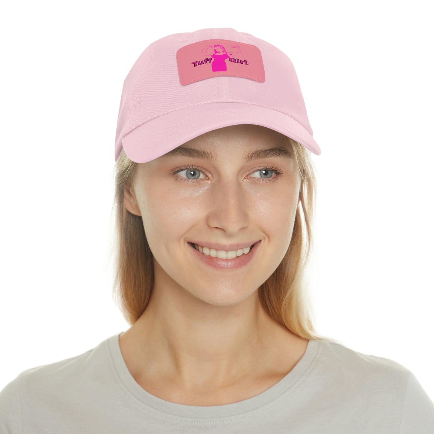 Tuff-Girl Hat with Leather Patch