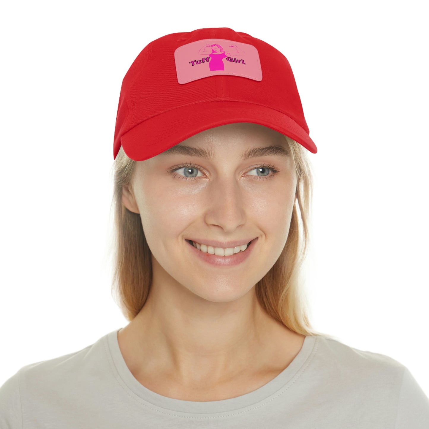 Tuff-Girl Hat with Leather Patch