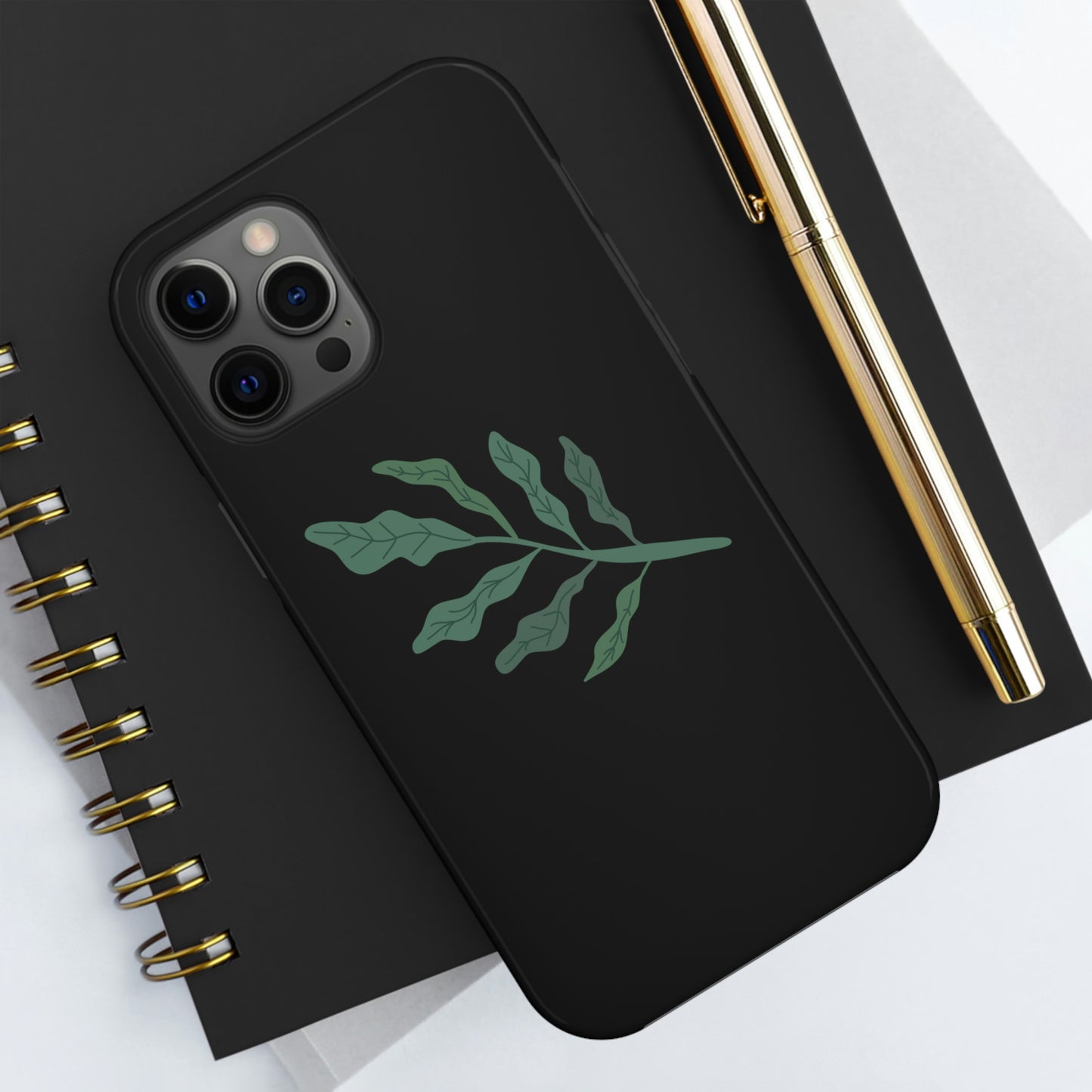 Leaf Design- Tough Phone Case