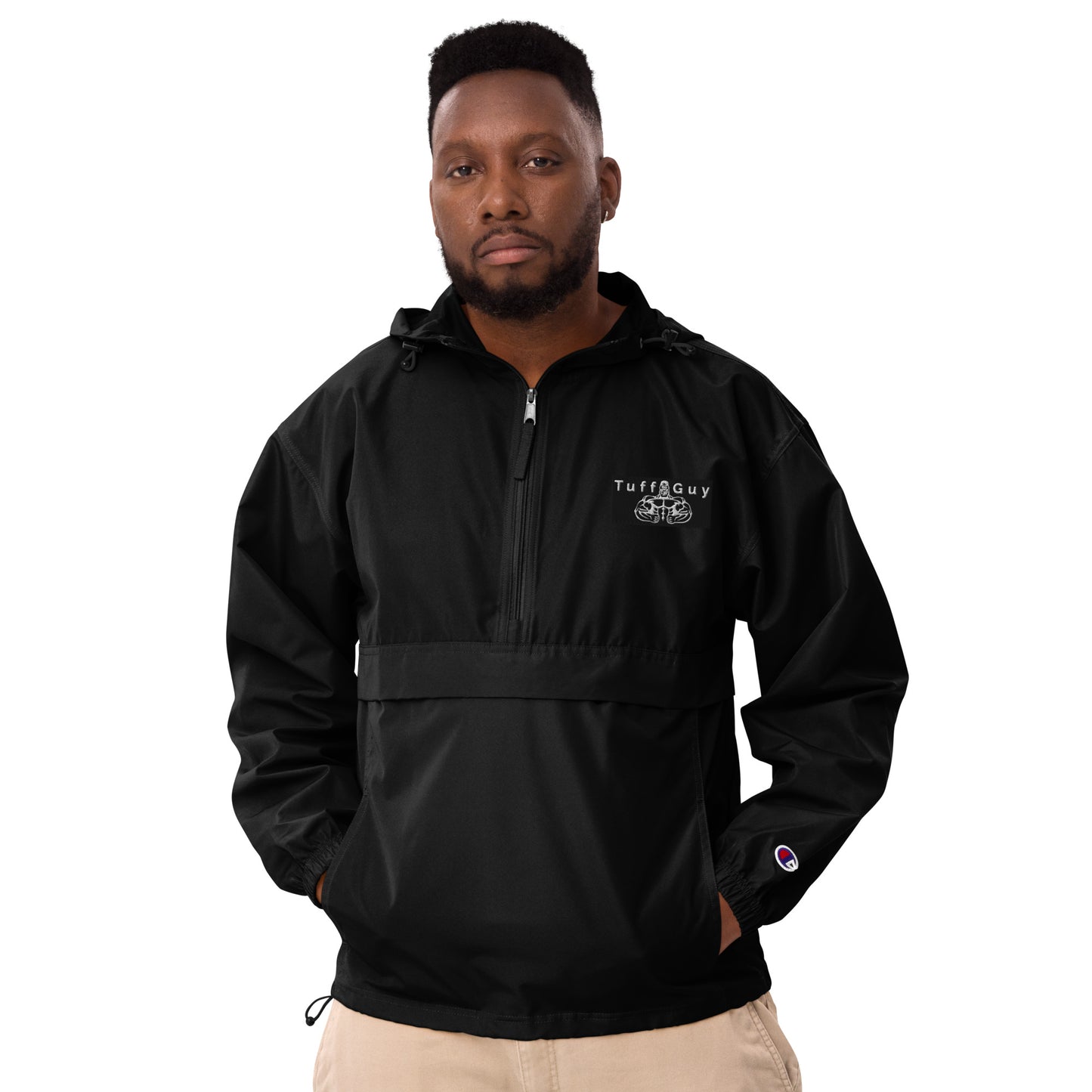 Tuff-Guy Embroidered Champion Packable Jacket