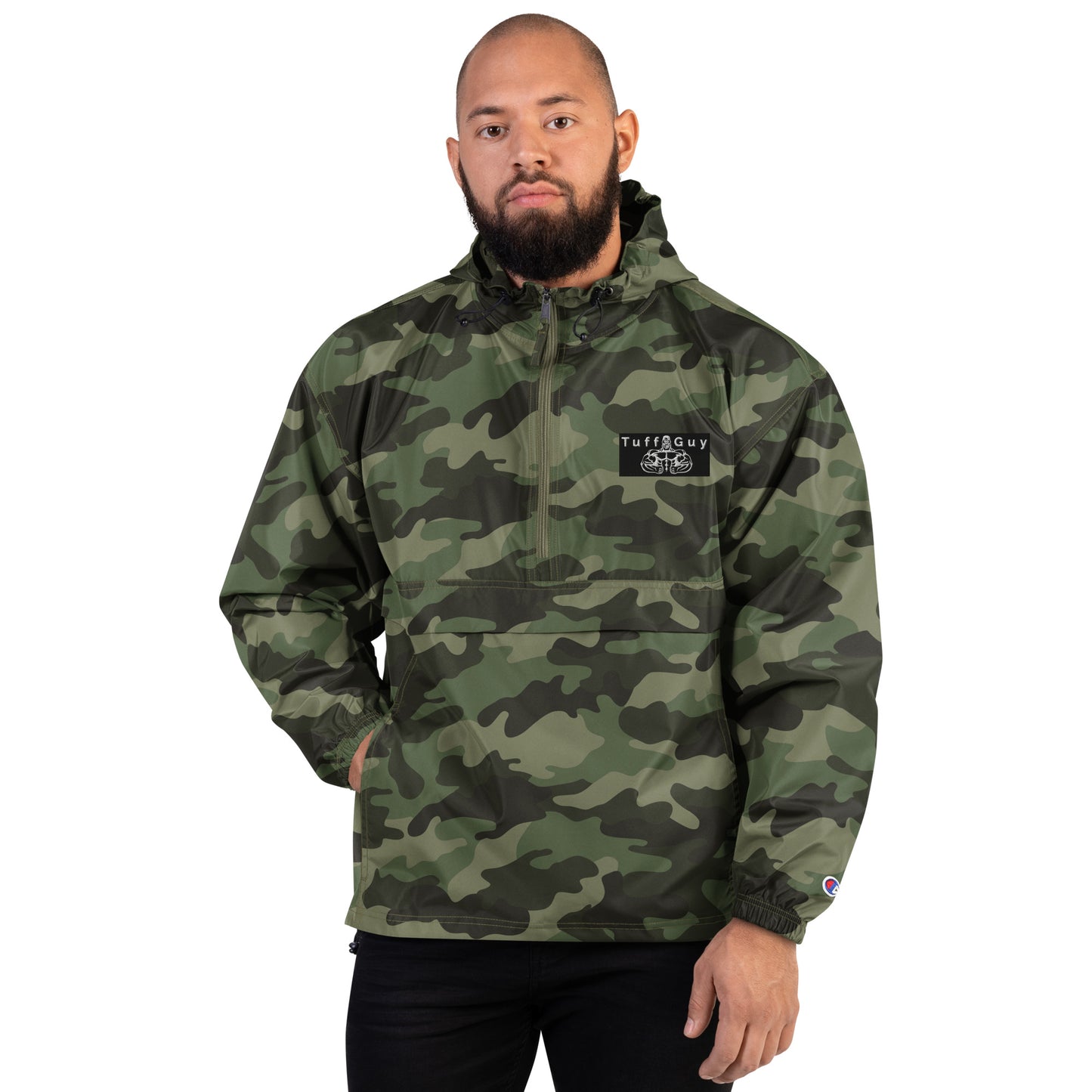 Tuff-Guy Embroidered Champion Packable Jacket