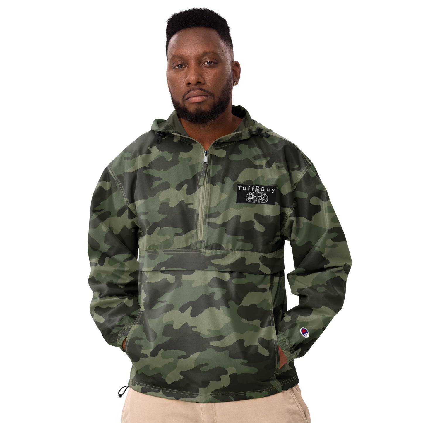 Tuff-Guy Embroidered Champion Packable Jacket