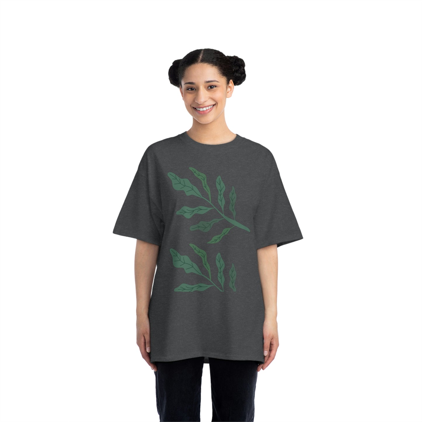 Leaf Design Beefy-T®  Short-Sleeve T-Shirt