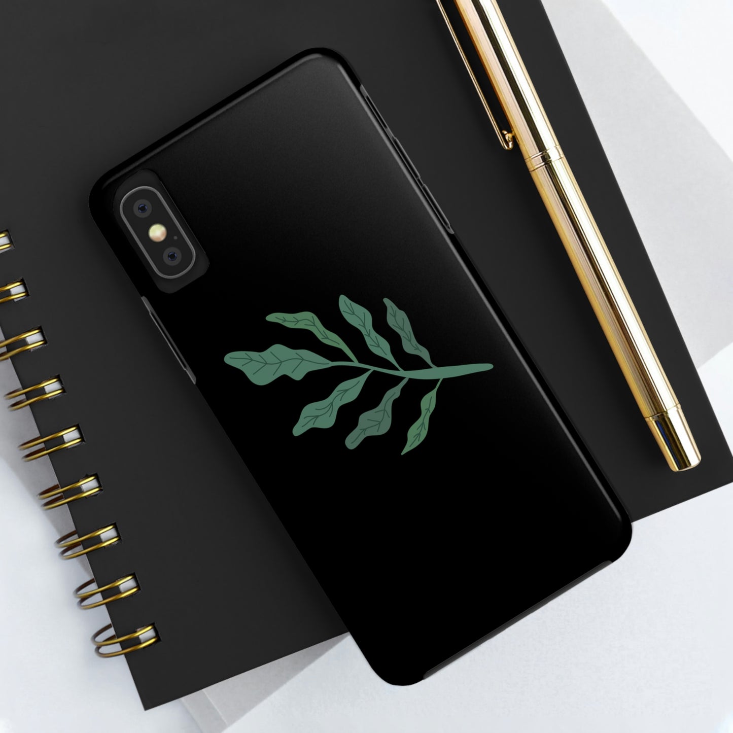 Leaf Design- Tough Phone Case