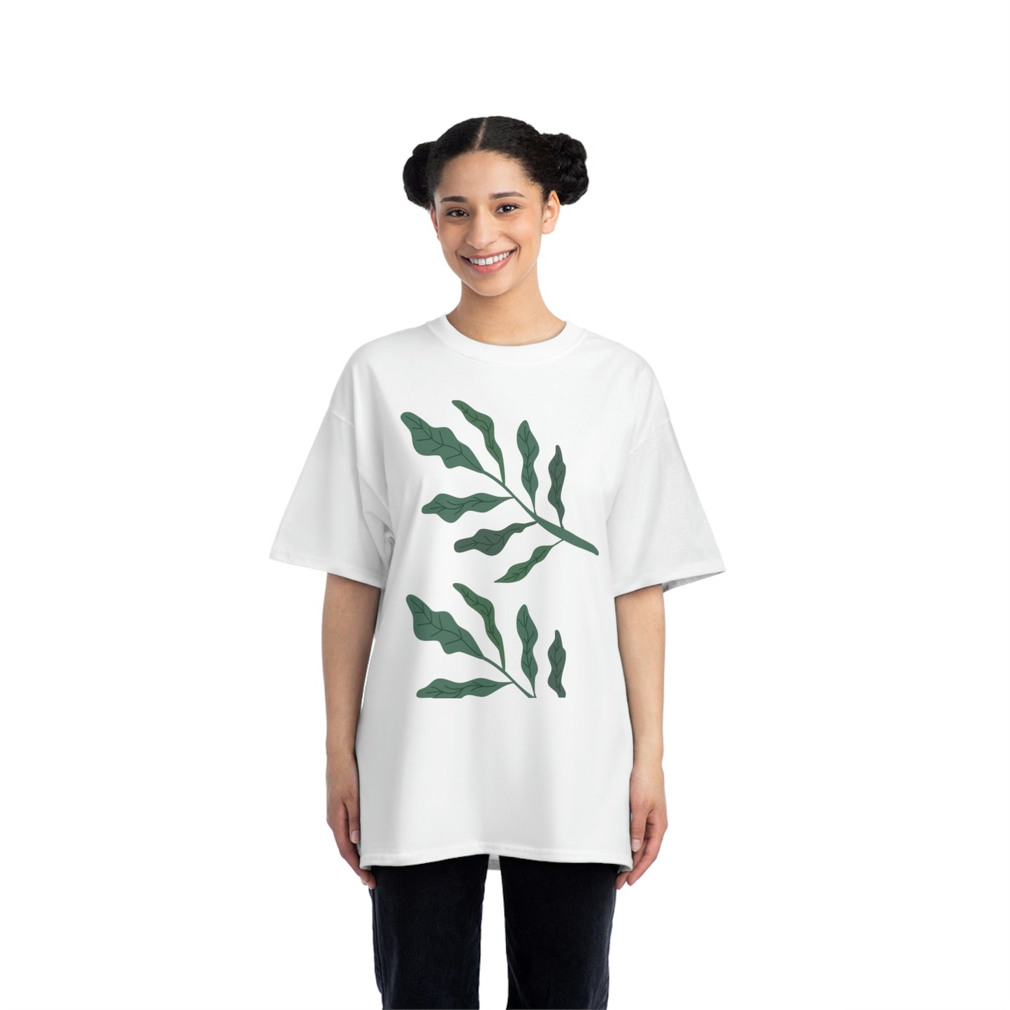 Leaf Design Beefy-T®  Short-Sleeve T-Shirt