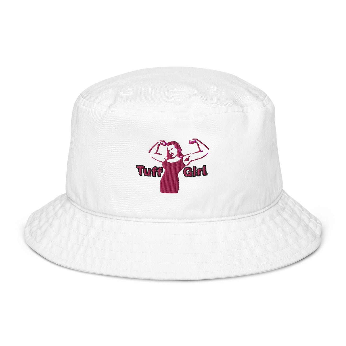 Tuff-Girl Organic bucket hat (embroidered)