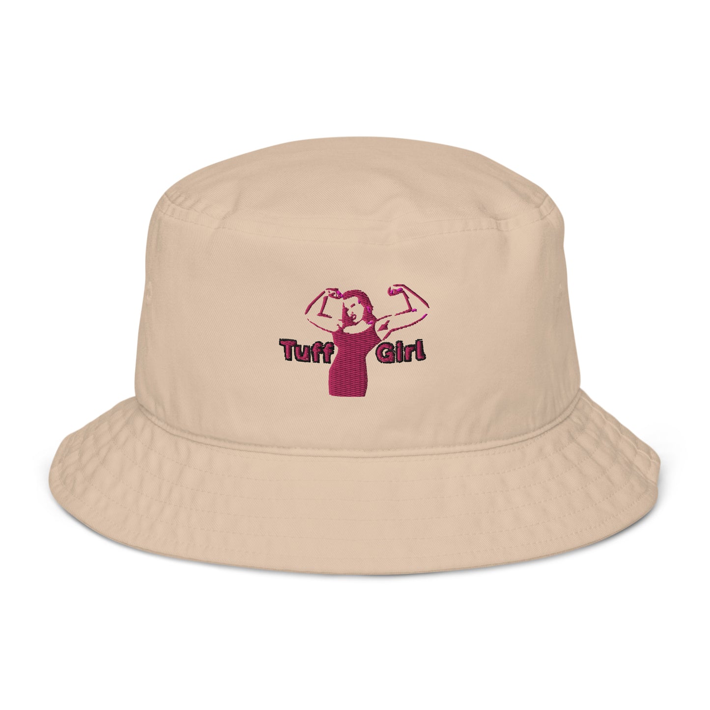 Tuff-Girl Organic bucket hat (embroidered)